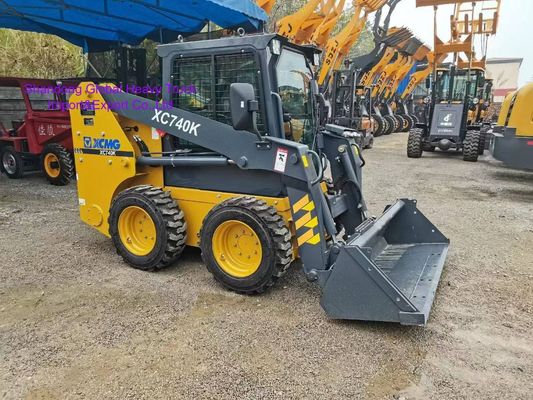 XCMG XC740K Skid Steer Loader 1t Nominated Load Kompaktna konstrukcja