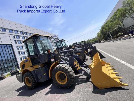 Ładowarka kołowa XCMG LW180K 1,8 tony do budowy dróg i górnictwa