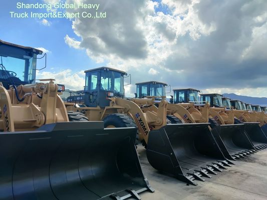 Używana ładowarka kołowa XCMG ZL50GN z obciążeniem znamionowym 5t i mocą 162kW do kamieniołomów i budownictwa