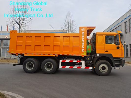 Shacman F3000 6×4 dump truck z ładunkiem 25-30 ton konstrukcja ciężka i silne stalowe podwozie