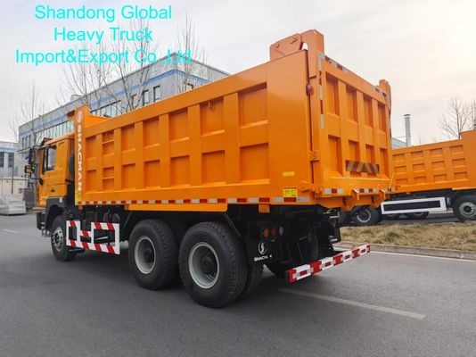 Shacman F3000 6×4 dump truck z ładunkiem 25-30 ton konstrukcja ciężka i silne stalowe podwozie