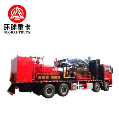 Shacman 2500HP Oilfield Fracturing Truck with Euro 6 Emission Standard and Manual Transmission for High-Pressure Well Stimulation