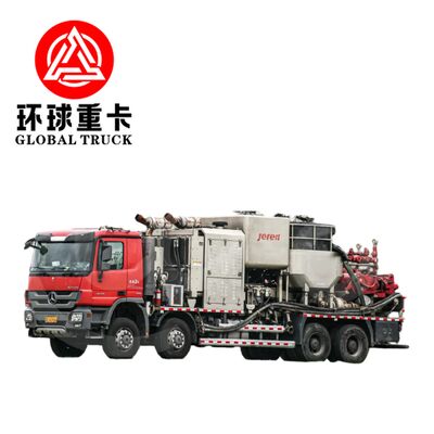 Shacman 2500HP Oilfield Fracturing Truck with Euro 6 Emission Standard and Manual Transmission for High-Pressure Well Stimulation