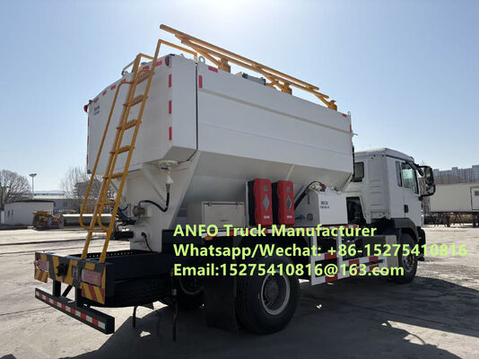 High cost performance HOWO 10/15/20/30T on-site mixing and charging granular ammonium explosive ANFO Truck Emulsion Blasting service Drilling Kazakhstan/Uzbekistan/Indonesia/CONGO DRC TREAD MMU