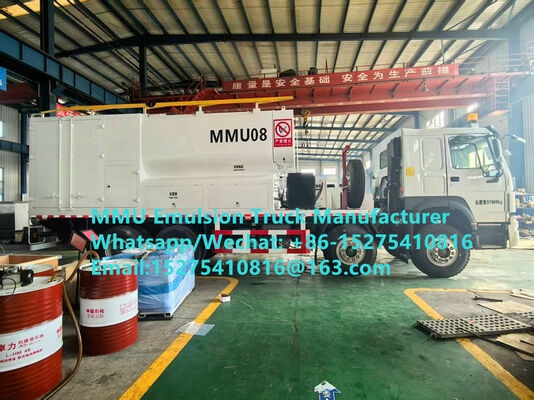 Wyższa jakość China made TREAD 15/20/25/30Ton emulsja do maszyny do mieszania i ładowania na miejscu Bulk ANFO wybuchowe ciężarówki Mongolia KONGO DR KONGO PERU GHANA ZIMBABWE Mining Blast MMU