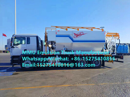 Wielofunkcyjne ciężarówki SINOTRUCK HOWO 15/20/25/30 Ton do mieszania i ładowania emulsji, masowych materiałów wybuchowych ANFO, mobilne jednostki produkujące materiały wybuchowe. Монгол НЭД DRC PERU GHANA ZIMBABWE Usługi strzałowe w górnictwie MMU