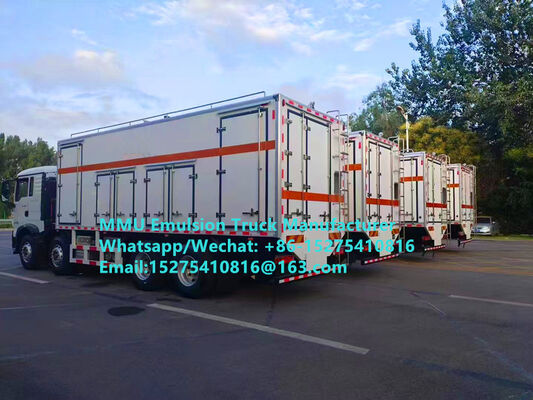 WYSOKA WYDAJNOŚĆ KOSZTOWA CIĘŻARÓWKA SINOTRUCK 20TON BCRH-20 MIESZALNIA I ŁADOWARKA DO EMULSJI MASOWYCH MATERIAŁÓW WYBUCHOWYCH KOPALNIE MONGOLII, KAZACHSTAN, UZBEKISTAN, INDONEZJA, KONGO DRC MMU DLA RUDY ŻELAZA SIMANDOU