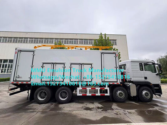 WYSOKA WYDAJNOŚĆ KOSZTOWA CIĘŻARÓWKA SINOTRUCK 20TON BCRH-20 MIESZALNIA I ŁADOWARKA DO EMULSJI MASOWYCH MATERIAŁÓW WYBUCHOWYCH KOPALNIE MONGOLII, KAZACHSTAN, UZBEKISTAN, INDONEZJA, KONGO DRC MMU DLA RUDY ŻELAZA SIMANDOU