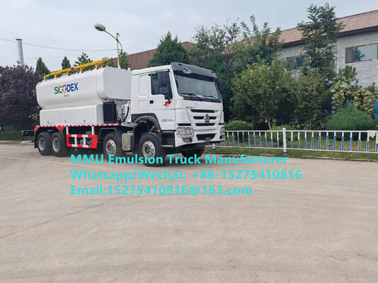 DUŻA ŁADOWNOŚĆ TERENOWA NOWY HOWO 20/25 TONOWY POJAZD DO MIESZANIA I ŁADOWANIA EMULSJI BULKMASTER DO MATERIAŁÓW WYBUCHOWYCH DO WILGOTNYCH LUB SUCHYCH OTWORÓW STRZAŁOWYCH DLA PRECYZYJNEGO ŁADOWANIA I DANYCH STRZAŁOWYCH W CZASIE RZECZYWISTYM