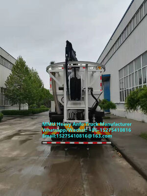Mieszanie i ładowanie na miejscu wielofunkcyjne ciężkie materiały wybuchowe z oleju amonowego Ciężki ciężarówka 15/20/25 ton Emulsja ANFO Ciężarówka MMU MEMU Rosja/Kazachstan/Uzbekistan/Indonezja/Serwis wybuchowy w górnictwie w Gwinei