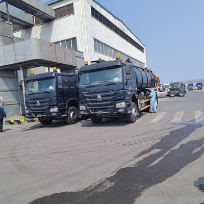 Wózek do odsysania ścieków HOWO 15CBM z napędem 6×4 i hydraulicznym opróżnianiem do czyszczenia szamba