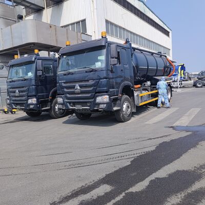 HOWO 15CBM Wysysacz ścieków próżniowych z napędem 6×4 i silnikiem 336 KM do czyszczenia zbiorników septycznych i transportu błota