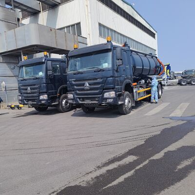 Wózek do odsysania ścieków HOWO 15CBM z napędem 6×4 i hydraulicznym opróżnianiem do czyszczenia szamba