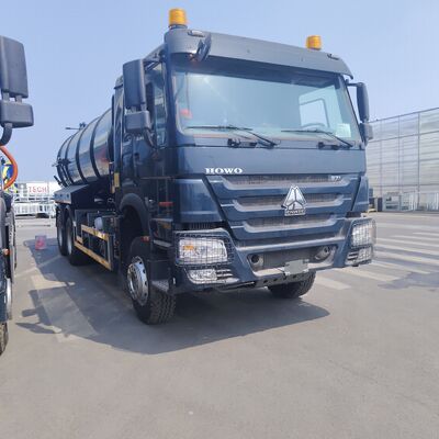 HOWO 15CBM Wysysacz ścieków próżniowych o mocy 371 KM i 6×4 kołem napędowym do czyszczenia odpadów przemysłowych