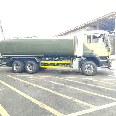 HOWO TX 6×4 Cisterna z wodą dla Ghana Drogowe opryskiwanie Kontrola pyłu Nawadnianie Czyszczenie komunalne i użytkowanie w budownictwie