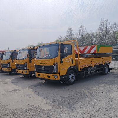 HOWO 4×2 wózek z poduszkami do wypadków z wysoką absorpcją energii i modułową konstrukcją wymiany dla bezpieczeństwa drogowego