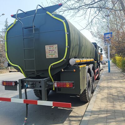 HOWO 6x6 Cisterna paliwowa terenowa z ładunkiem 20T i silnikiem wysokoprężnym do wydobycia