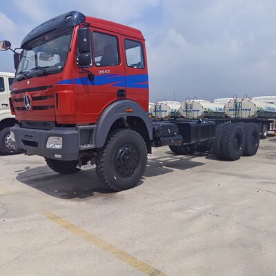 BEIBEN 2638 6×4 ciężka ciężarówka z silnikiem WEICHAI o mocy 380 KM i podwoziem Mercedes-Benz Technology