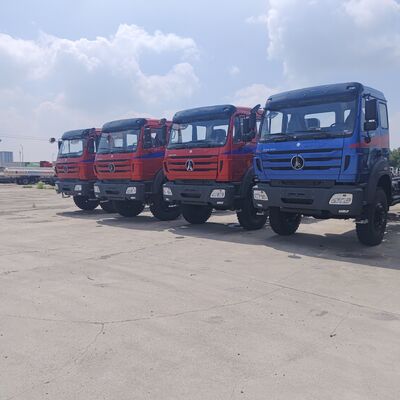BEIBEN 2638 6×4 ciężka ciężarówka z silnikiem WEICHAI o mocy 380 KM i podwoziem Mercedes-Benz Technology