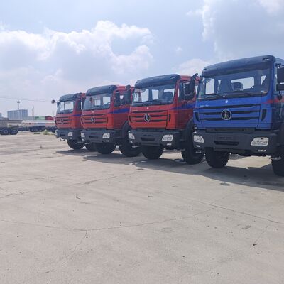 BEIBEN 2638 4×4 ciężki ciężarówka z silnikiem WEICHAI o mocy 380 KM i podwoziem technologii Mercedes-Benz do wydobycia