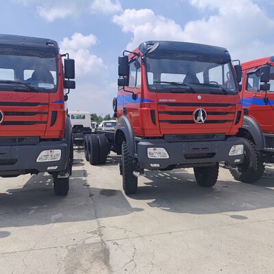 BEIBEN 2642 8×4 ciężki ciężarówka górnicza z silnikiem WEICHAI o mocy 420 KM i ładunkiem 35-45 ton do górnictwa i kamieniołomu