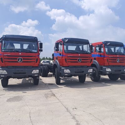 BEIBEN 2648 6×4 ciężka ciężarówka górnicza z silnikiem WEICHAI o mocy 480 KM i ładunkiem użytecznym 30-40 ton do transportu miedzi i kobaltu