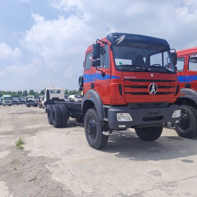 BEIBEN 2642 6×4 ciężka ciężarówka z silnikiem WEICHAI o mocy 420 KM i ładunkiem 25-35 ton do górnictwa i budownictwa