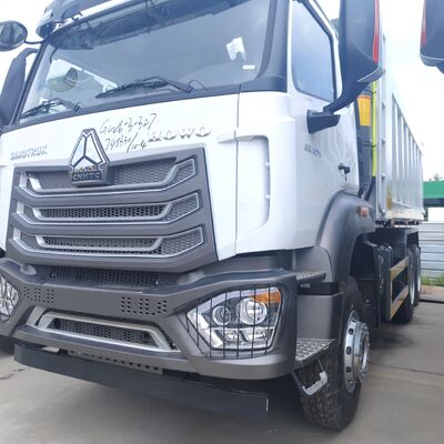 Wywrotka górnicza HOWO NX 6×4 z silnikiem o mocy 400 KM i wywrotką w kształcie litery U do transportu ciężkiego