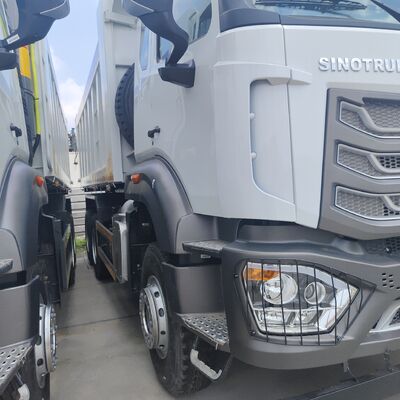 HOWO NX 6×4 ciężka ciężarówka z silnikiem o mocy 400 KM i nadwoziem 25CBM do kopalni i budownictwa