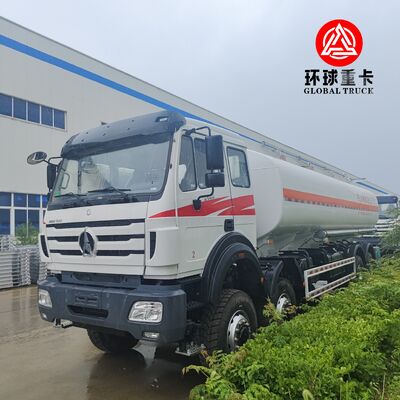 Ciężarówka cysterna Beiben 8x8 35 000L do transportu paliwa, terenowa, do kopalni w Kongo