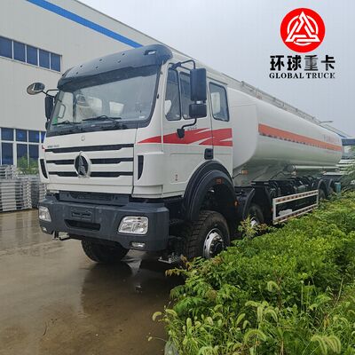 Ciężarówka cysterna Beiben 8x8 35 000L do transportu paliwa, terenowa, do kopalni w Kongo