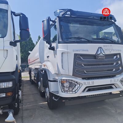HOWO NX 8x4 30000L Cisterna paliwowa ciężarówka napędowa Diesel Bowser dla Zambii Górnictwo i dystrybucja paliwa
