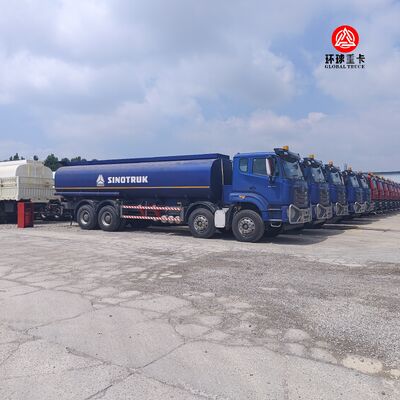 Cysterna paliwowa HOWO NX 8x4 o pojemności 30000L, ciężka cysterna dieslowska na rynek Ghany