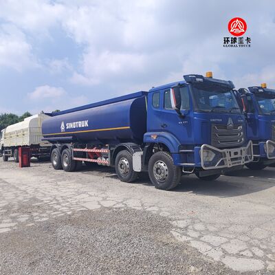 HOWO NX 8x4 Ciężarówka z czołgami paliwa 30000L ciężarówka z napędem napędowym Diesla Czołgówka olejowa na rynek afrykański