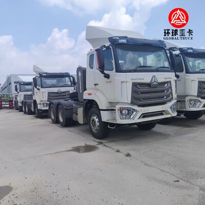 Nowa głowica ciągnika HOWO NX 371HP 6x4 do transportu towarowego w Afryce