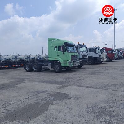 Nowy HOWO NX 6x4 ciężarówka z głowicą ciągnika 371HP Diesel Prime Mover do ciężkiego transportu logistycznego