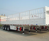 30-100 ton 4 osie Naczepy do transportu ciężkich ładunków Zwierzęta gospodarskie Trzcina cukrowa Tyczenie ogrodzenia 13m