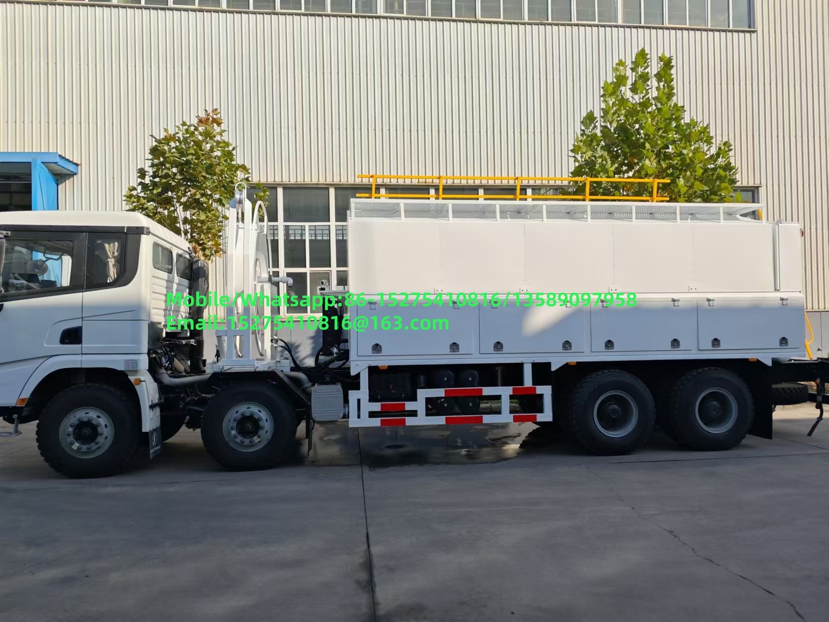 Wielofunkcyjny 15T 20T BCRH-20 ANFO mieszana emulsja na miejscu Masowa ciężarówka Mobilne materiały wybuchowe Jednostka produkcyjna Mongolia Kopalnie Blast MEMU MMU