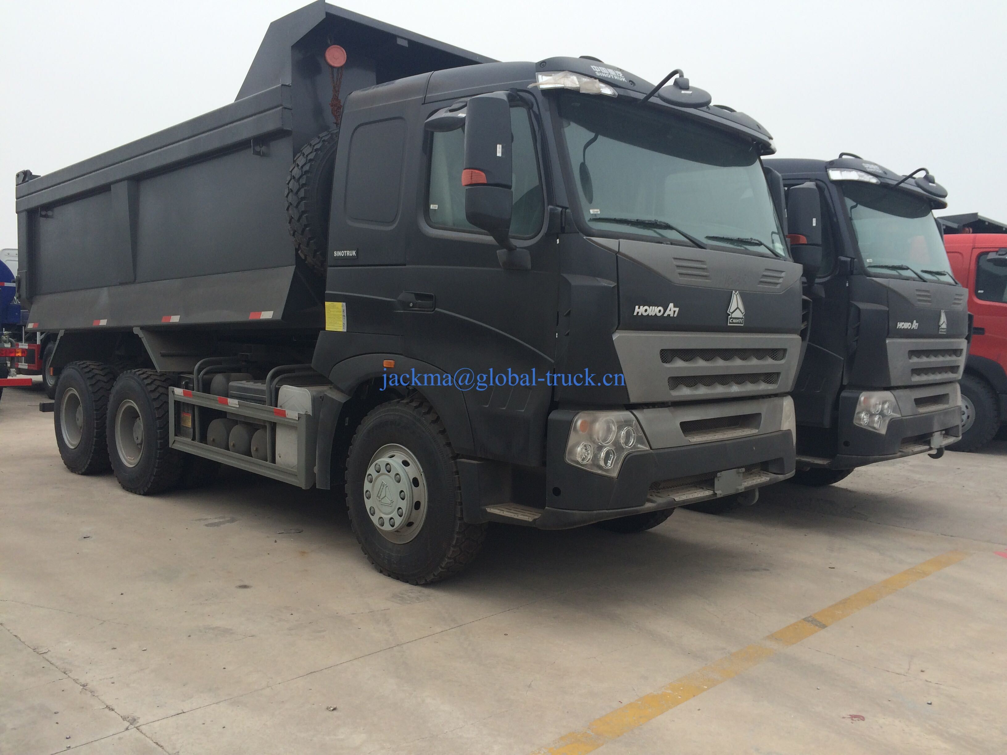 Sinotruck HOWO 6X4 336-430HP używany ciężarówka z zbiornikami