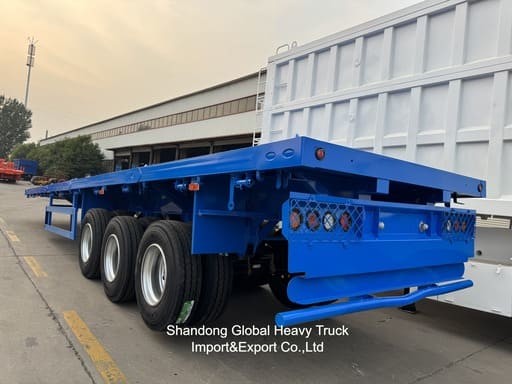 3 osi 40ton 13,45m Wabco BPW osi zawieszenie powietrzne płaskowierzchniowy przyczepa
