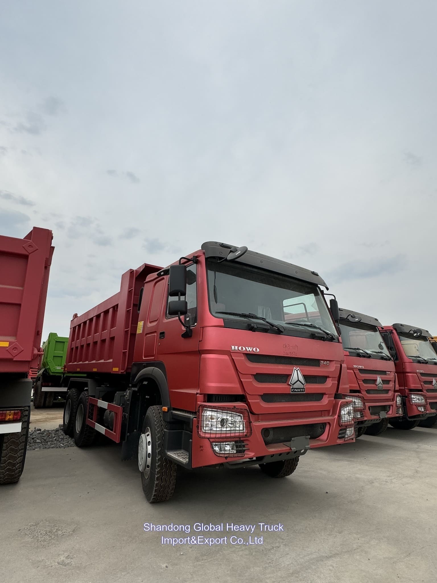 Howo Triper Trucks 6X4 2024 Dump Truck 10 Koła 40t Truck