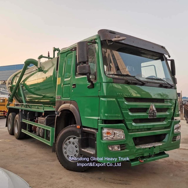 Sinotruk 371HP 18000L aspirator ściekowy