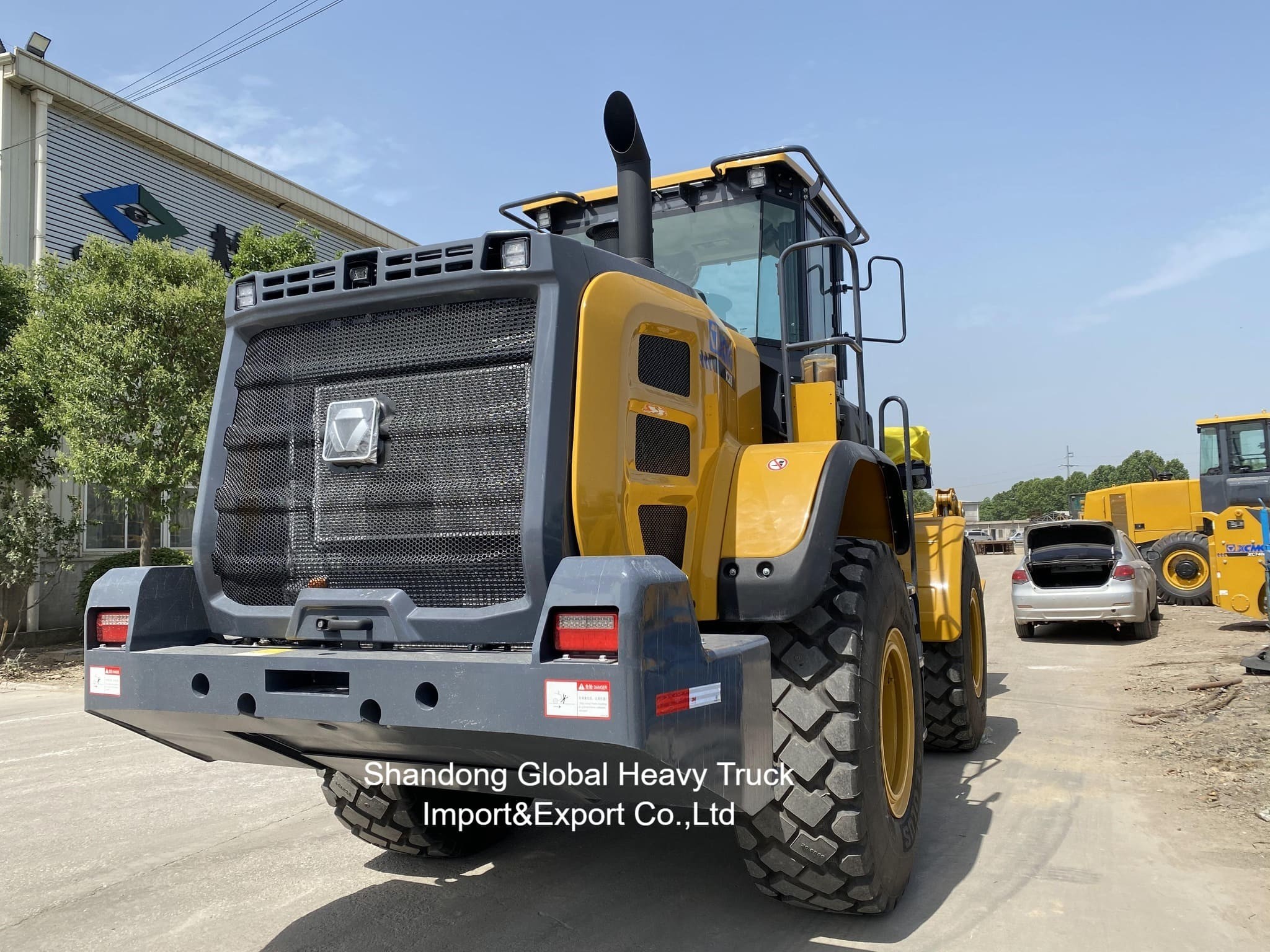 Nowy Hot Sale 5 Ton 4X4 Mini Diesel Motor Front Wheel Loader Zl50gn z 3,0m3 Rock Bucket