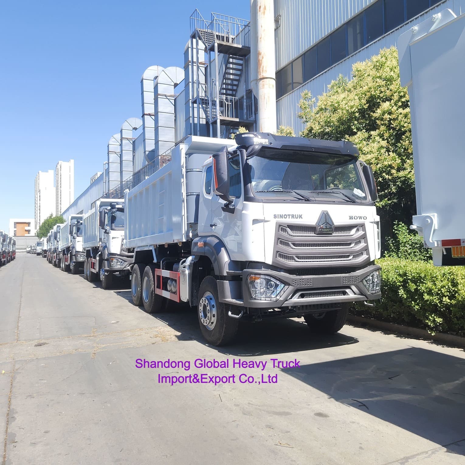 Samochód ciężarowy wywrotka HOWO Nx 6X4 napęd 340/380/420KM z kierownicą po prawej stronie Sinotruk