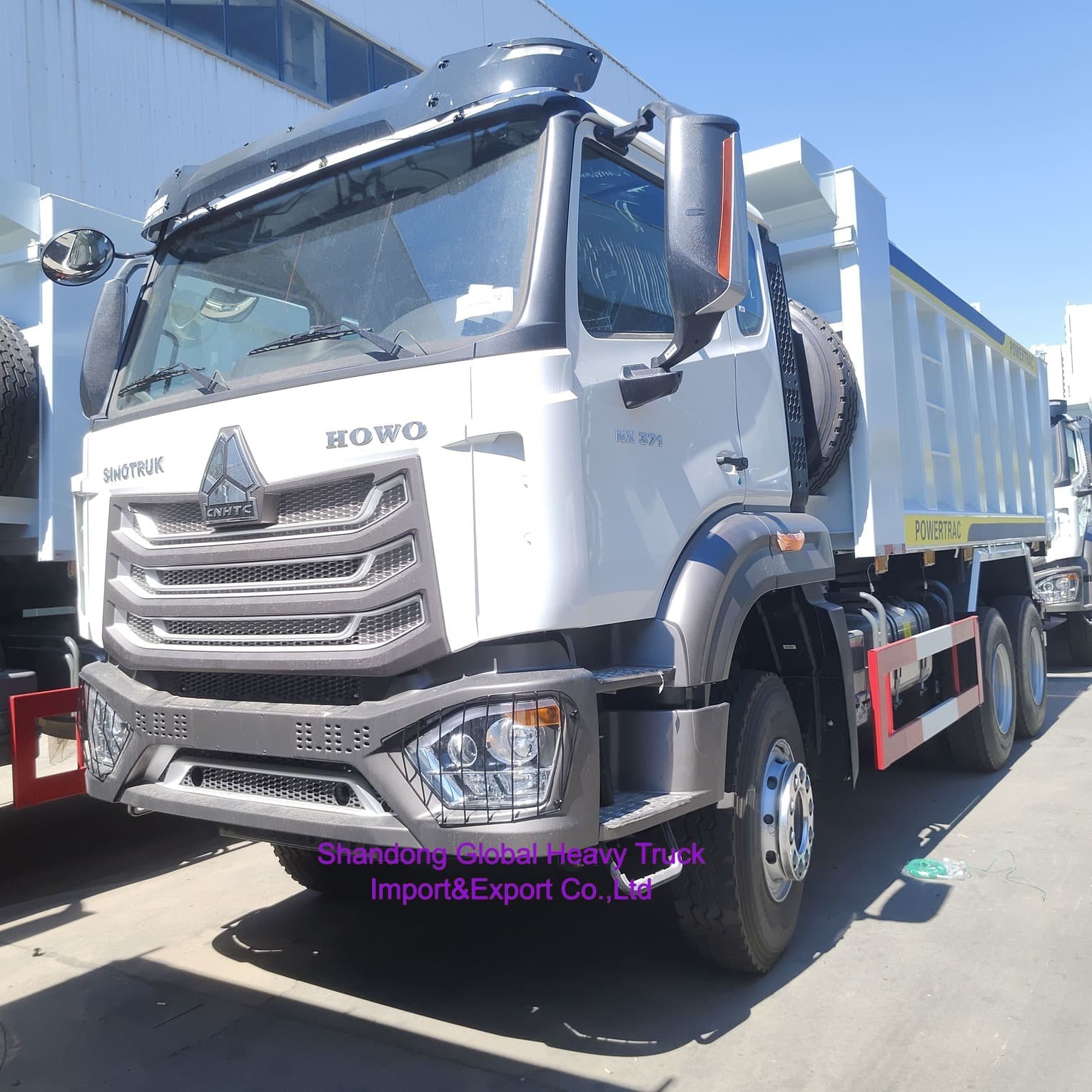 12-kołowy Hohan Używany Sinotruk HOWO 8X4 Ex N Nx Wywrotka 371KM 380KM