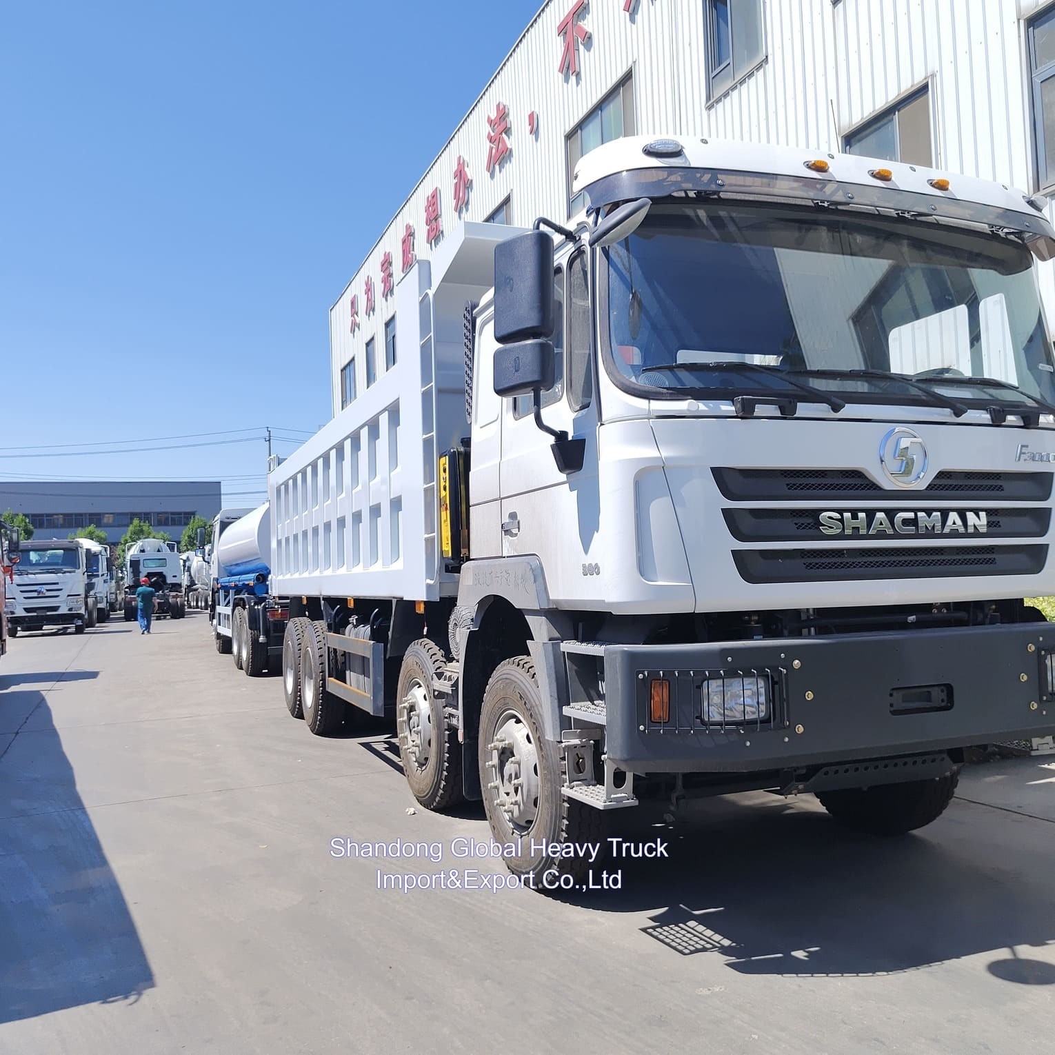 Wysokiej jakości wywrotki Shacman H3000 F3000 8X4, 12-kołowe wywrotki