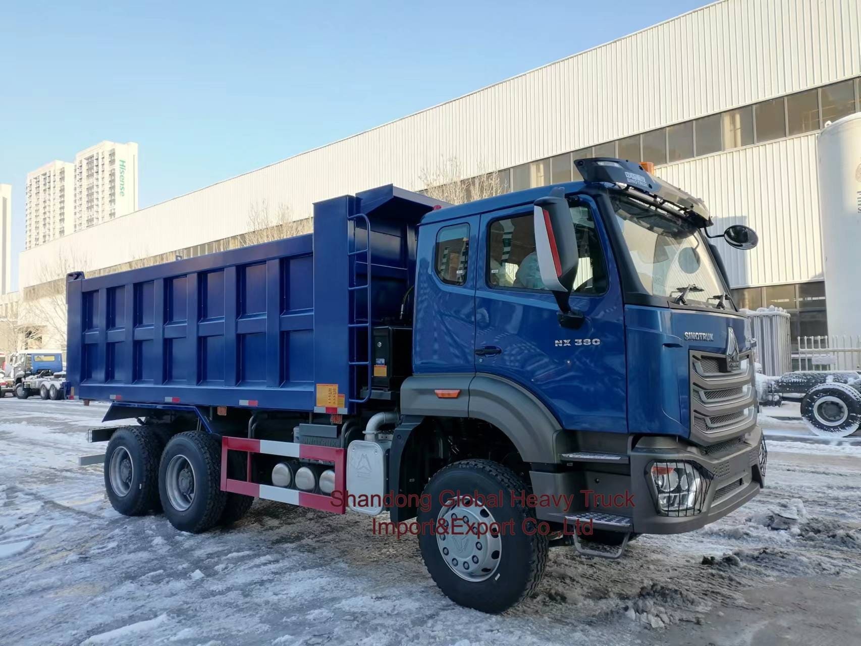 Sinotruk HOWO Nx Tx używany 10 kół 371 KM 6X4