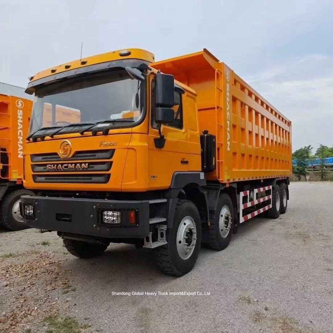 Shacman F3000 8×4 Dump Truck z silnikiem diesla o mocy 400 KM i przednim systemem podnoszenia do ciężkich konstrukcji