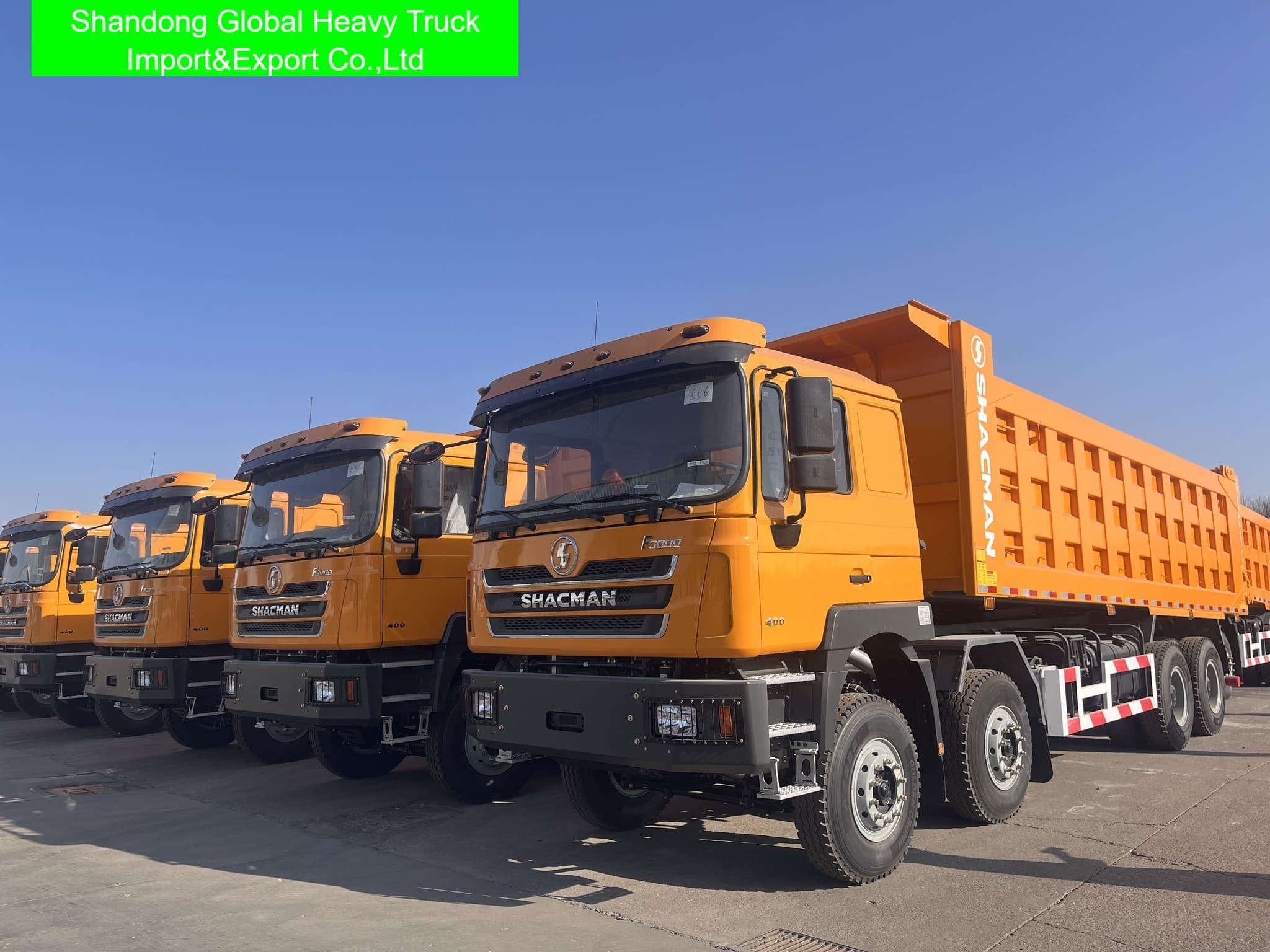 Shacman F3000 10 kołowy wywrotka 380KM 30cbm 30 ton 6X4 Używana wywrotka