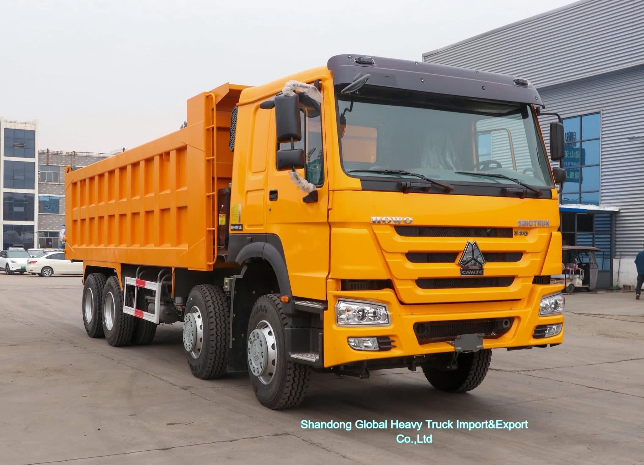 Sinotruk HOWO 8x4 380KM Wywrotka 30-45 Ton Pojemności